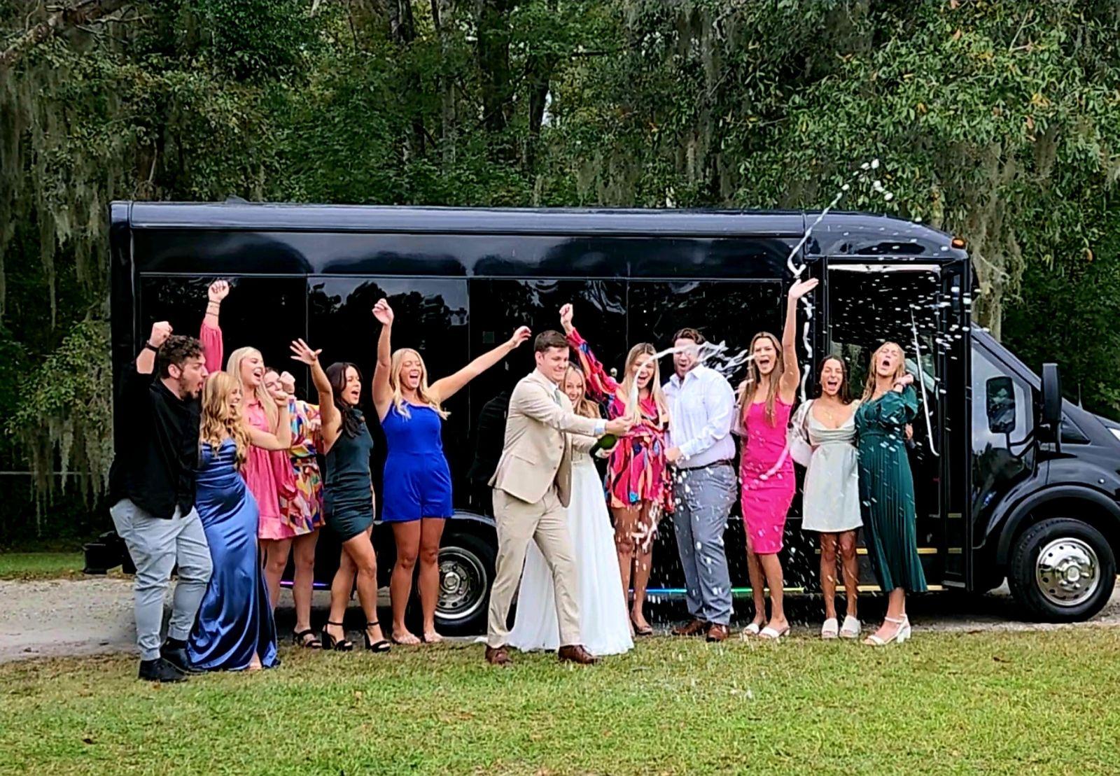 Myrtle Beach Wedding Limo